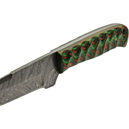 DAMASCUS FIXED BLADE KNIFE DM1376GNA-FAC archery