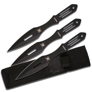 PERFECT POINT THROWING KNIVES PP-598-3BSPA-FAC archery