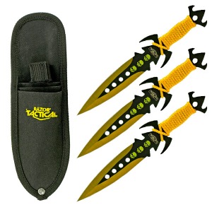 RAZOR TACTICAL THROWING KNIVES RT-8002GDA-FAC archery