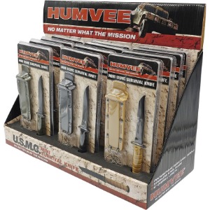 HUMVEE FIXED BLADE KNIFE HMVDBUSMCA-FAC archery
