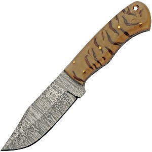DAMASCUS FIXED BLADE KNIFE DM1384A-FAC archery