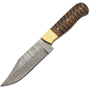DAMASCUS FIXED BLADE KNIFE DM1374A-FAC archery