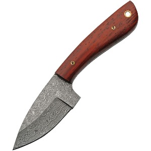 DAMASCUS FIXED BLADE KNIFE DM1375A-FAC archery